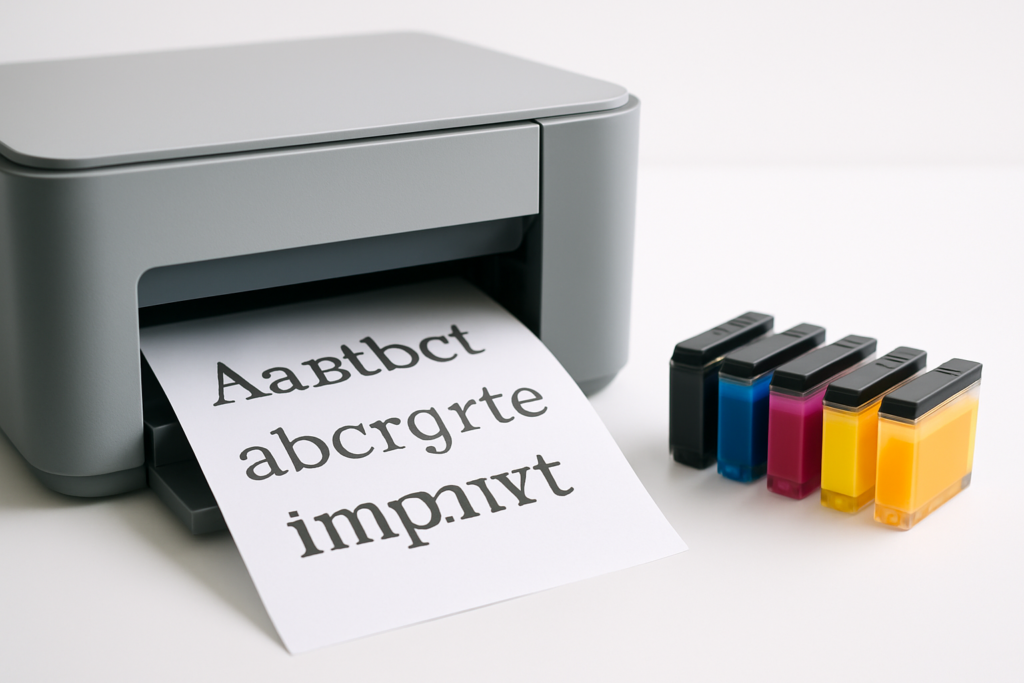 Cambiar de tipografía puede ahorrarte hasta un 30% de tinta al imprimir